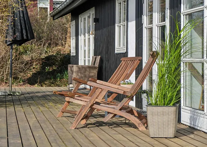 Summerhouse With Fantastic Panorama Seaview Fåborg